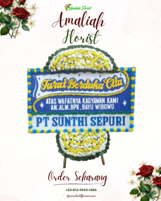 Papan Bunga Duka di Singajaya