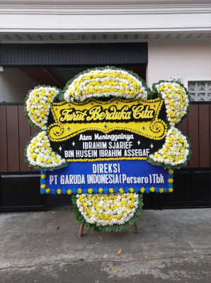 Papan Bunga Duka di Singajaya