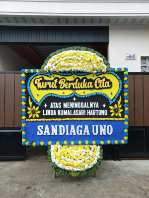 Papan Bunga Duka di Singajaya